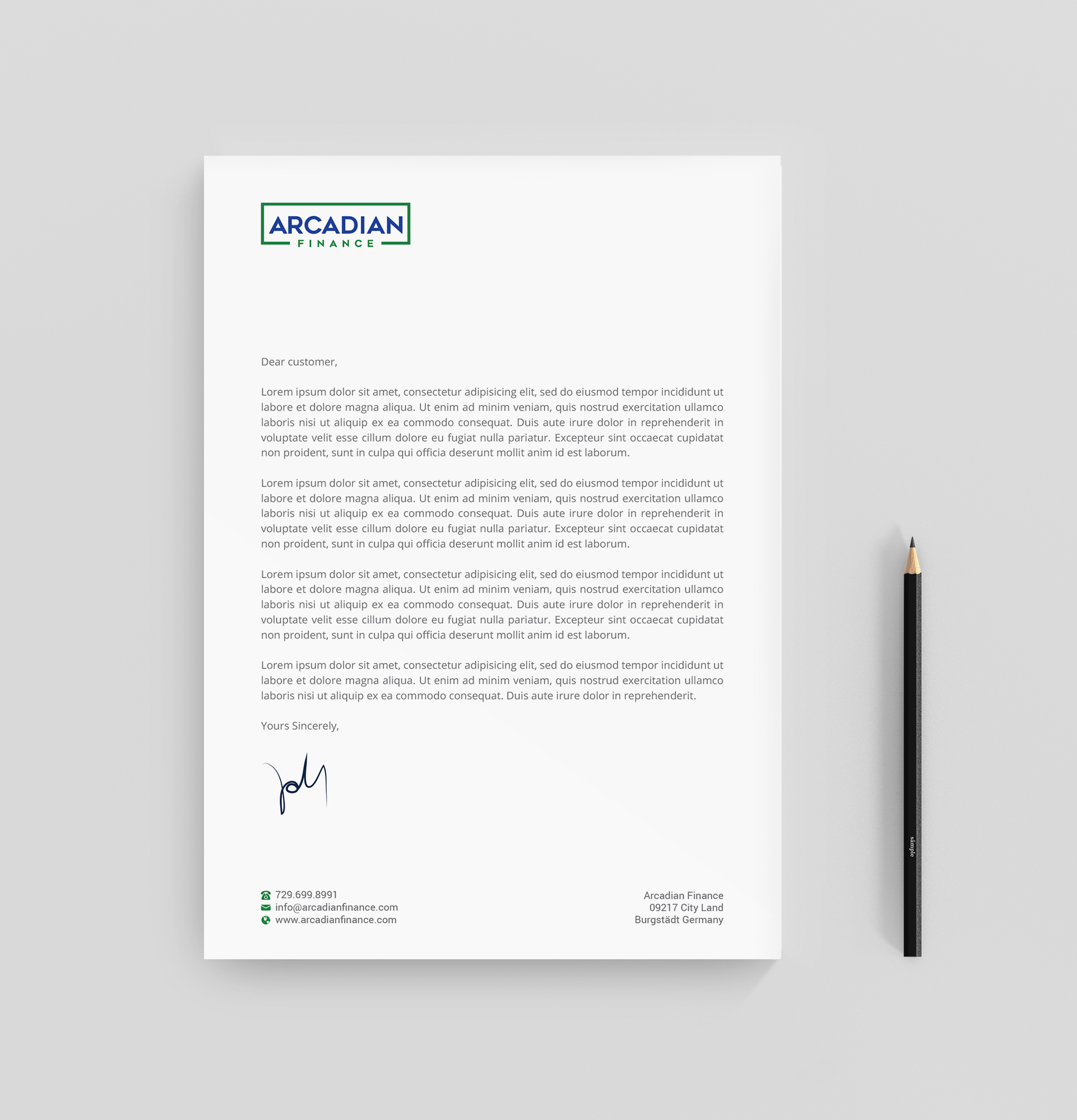 Stationery Design by R.design for this project | Design #30416482