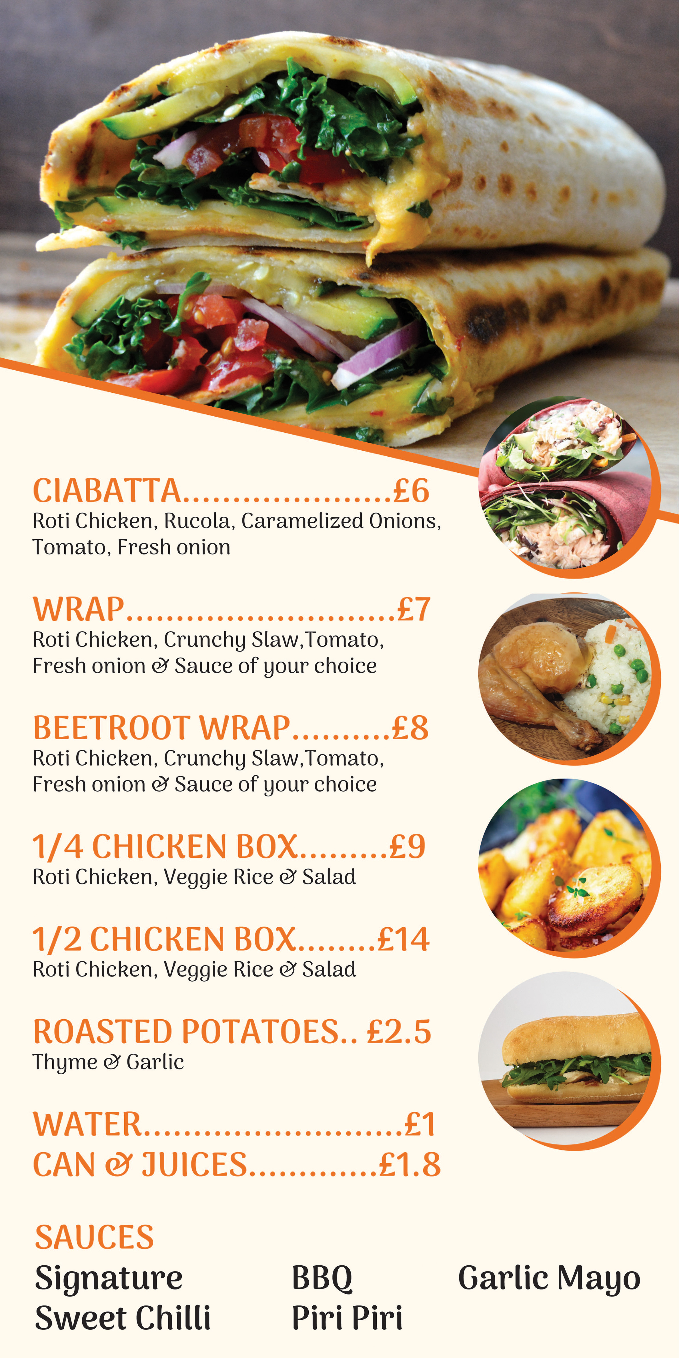 Menu Design by Shikha for this project | Design #30433625