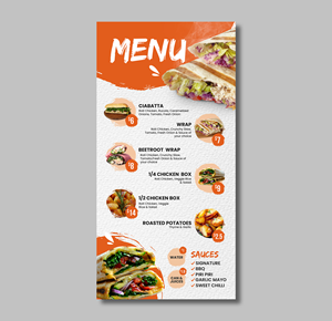 Menü-Design von debdesign für dieses Projekt | Design: #30421196