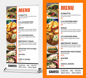 Menu Design by Jeewz for this project | Design: #30417302