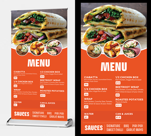 Menu Design by Jeewz for this project | Design: #30417450