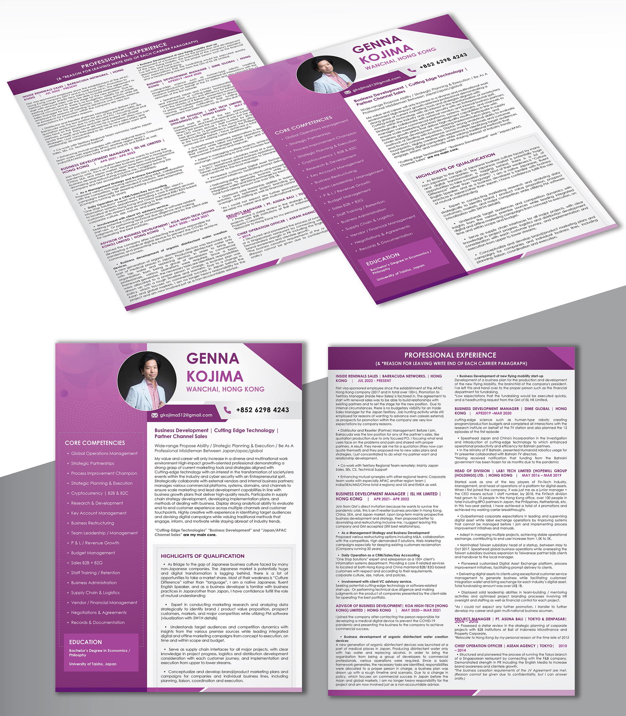 Resume Design by creativemood438 for this project | Design #30458670