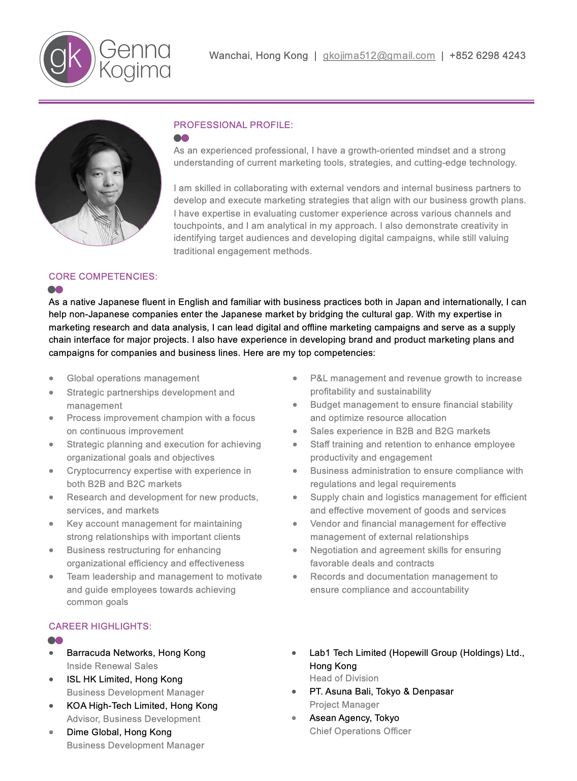 Resume Design by G3 Designs for this project | Design #30455466
