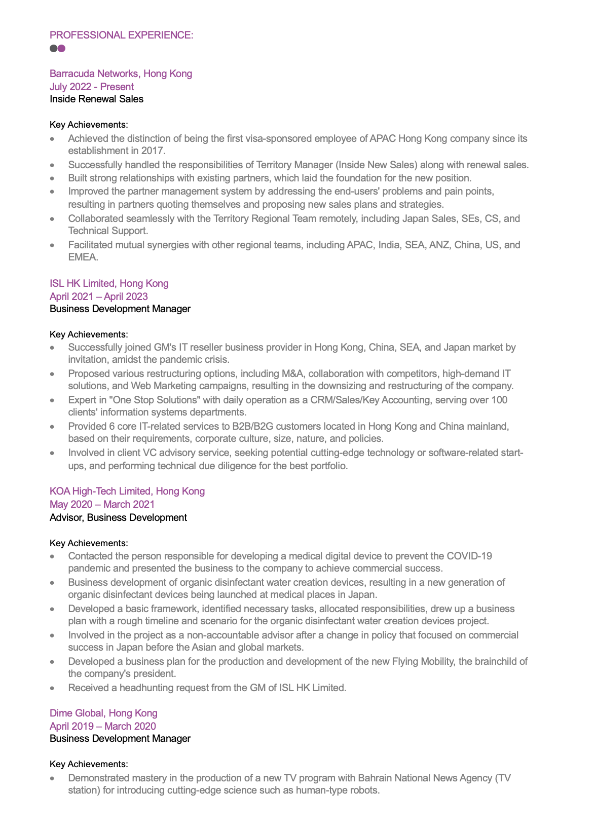 Resume Design by G3 Designs for this project | Design #30463973