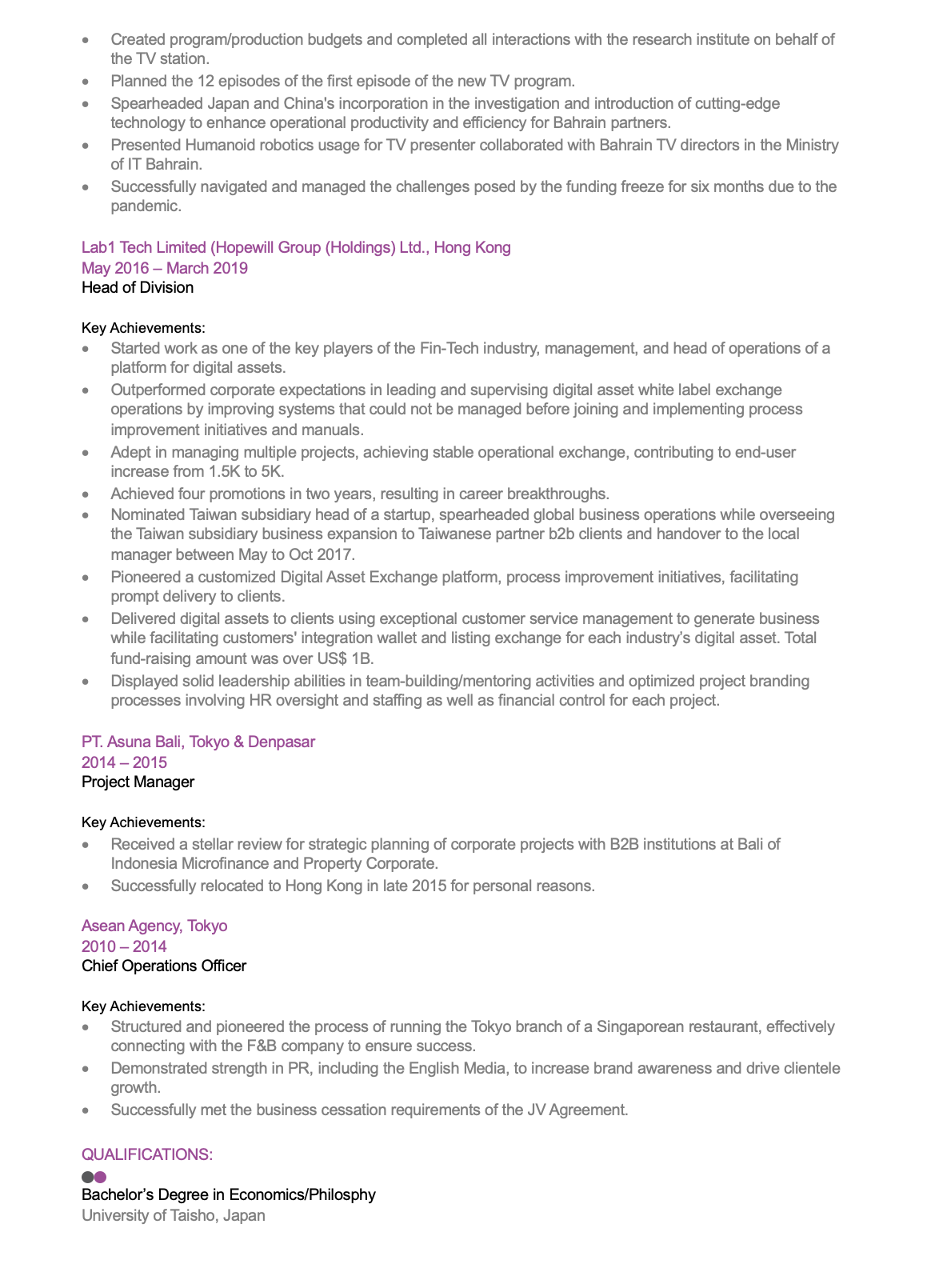 Resume Design by G3 Designs for this project | Design #30463974