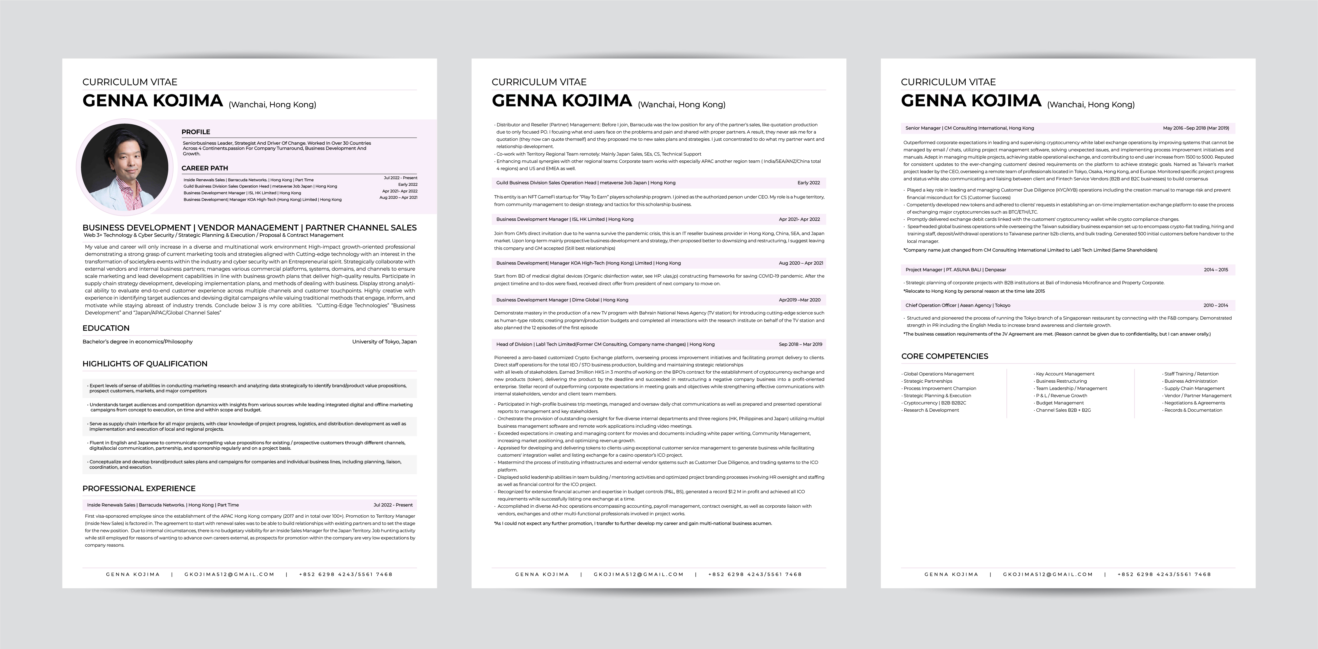 Diseño de Curriculum por 3Guys para este proyecto | Diseño #30480892