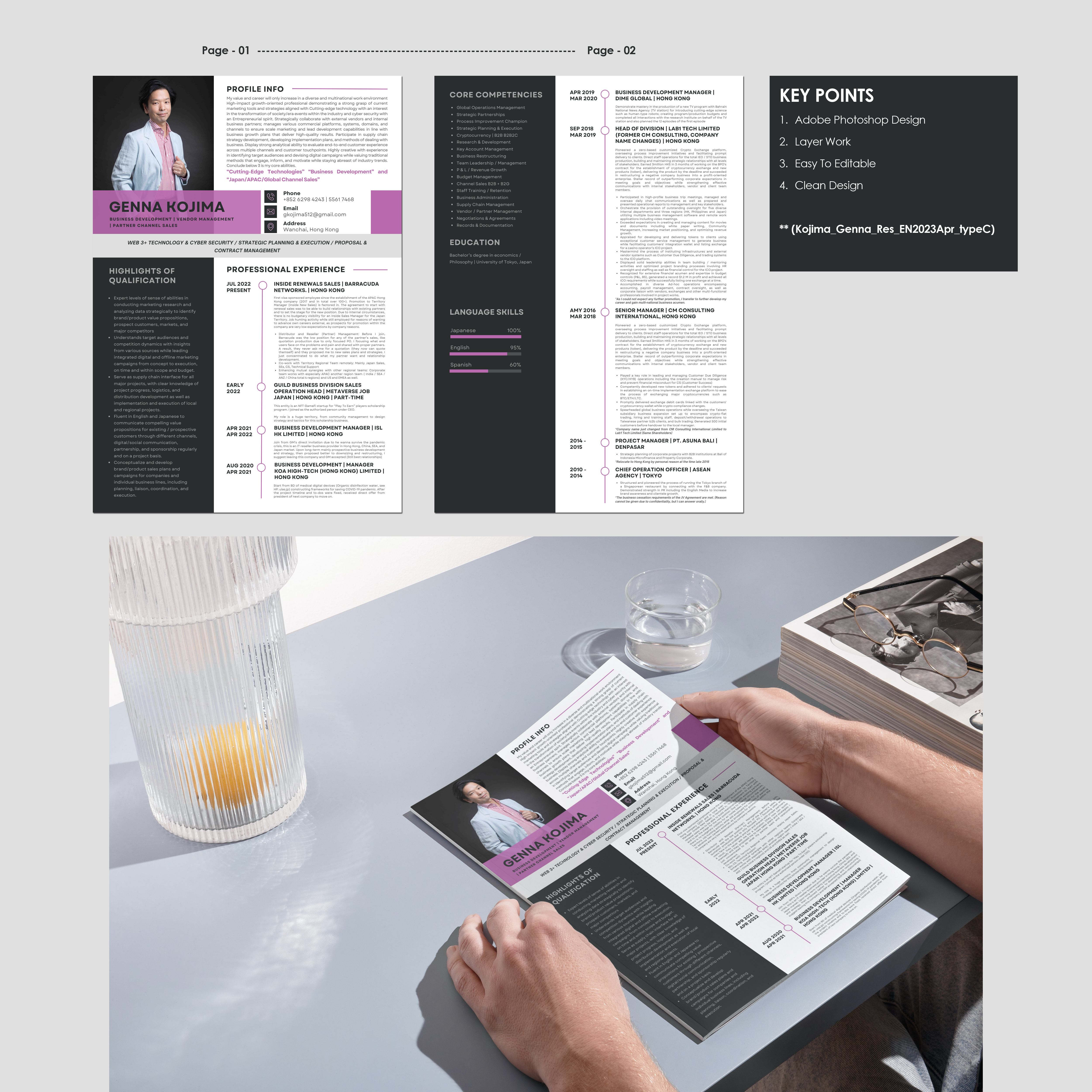 Diseño de Curriculum por FaharMirza para este proyecto | Diseño #30433230