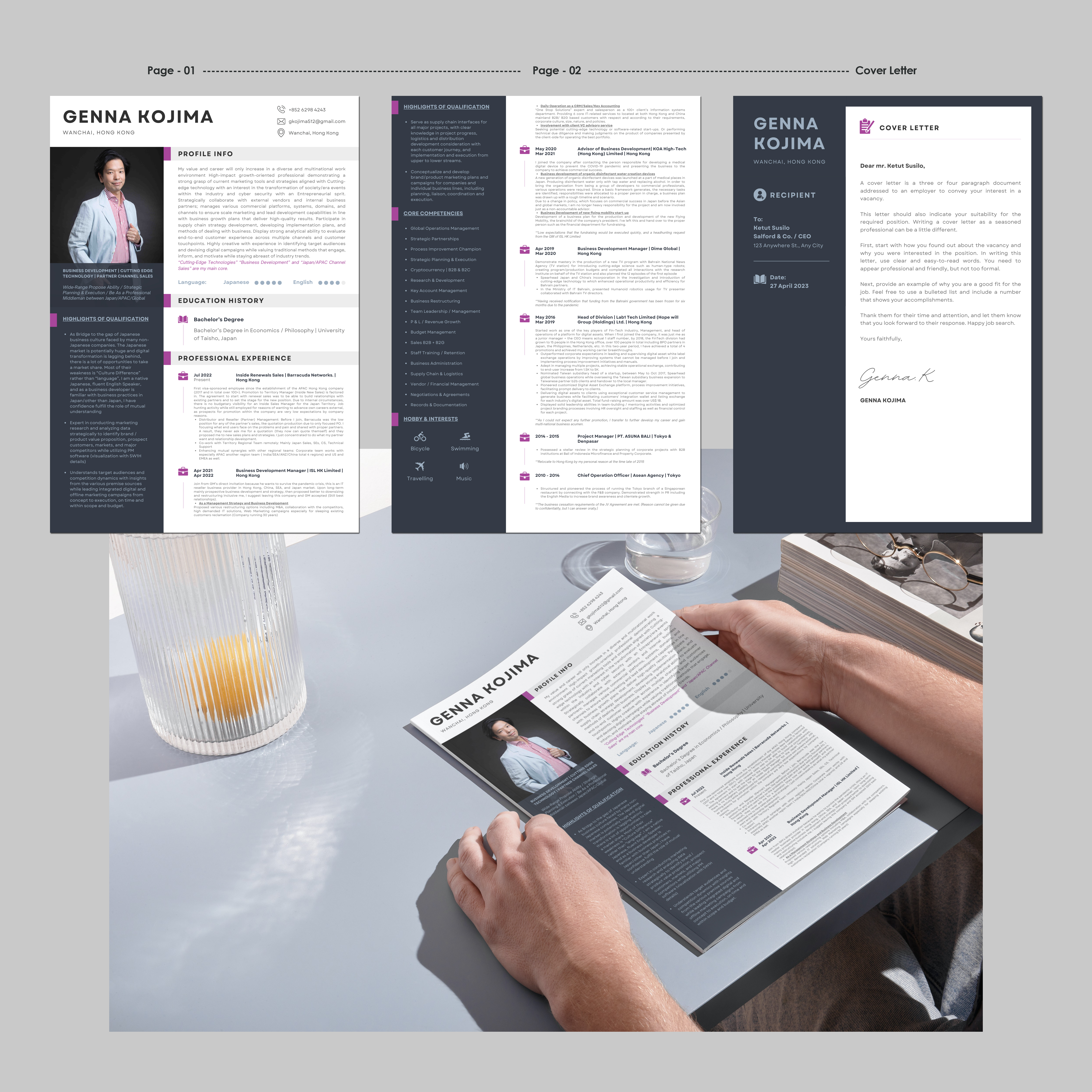 Resume Design by FaharMirza for this project | Design #30434467