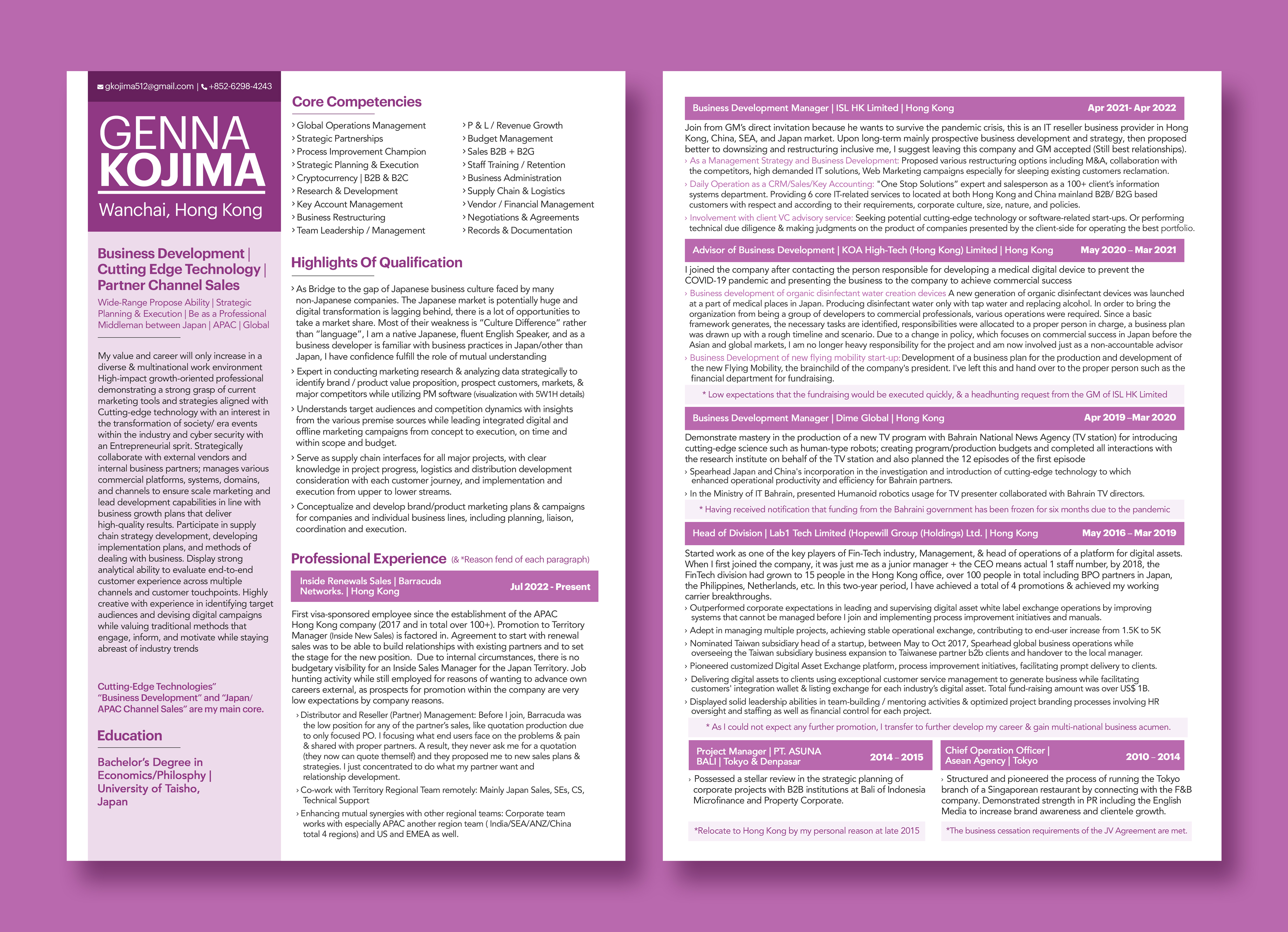 Resume Design by Graphic Guy for this project | Design #30433394