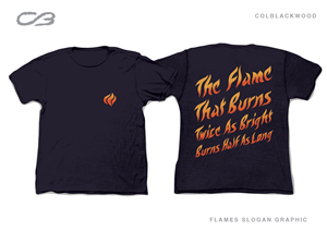 T-shirt Design by Col 3