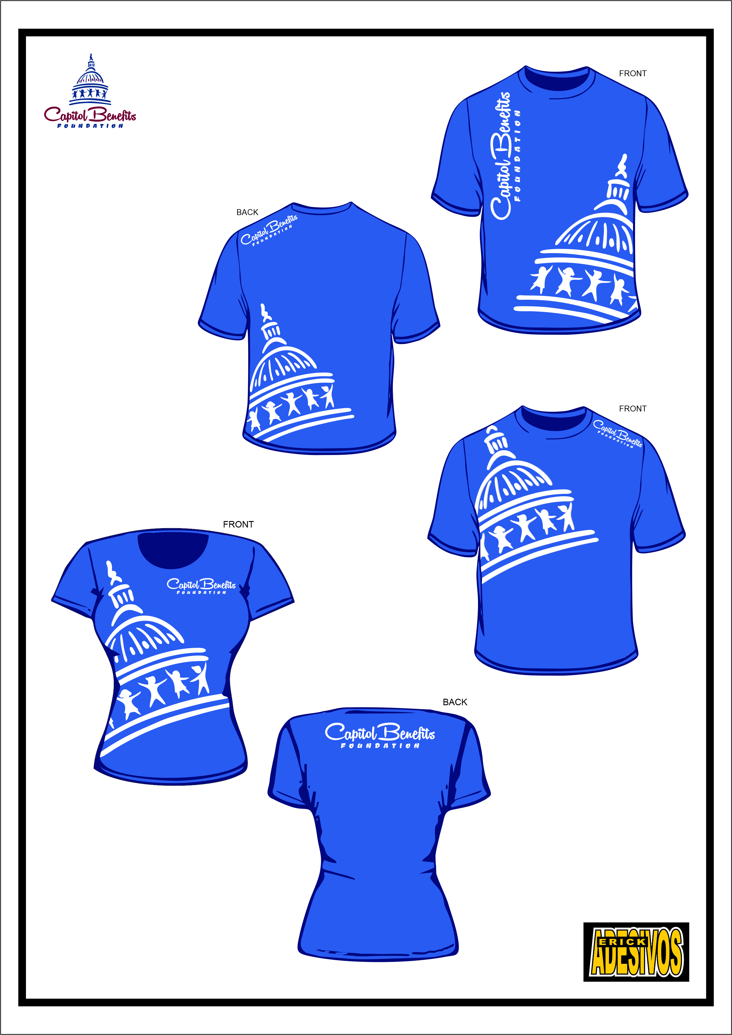 T-Shirt-Design von ERICKADESIVOS für Capitol Benefits, LLC | Design #30425139