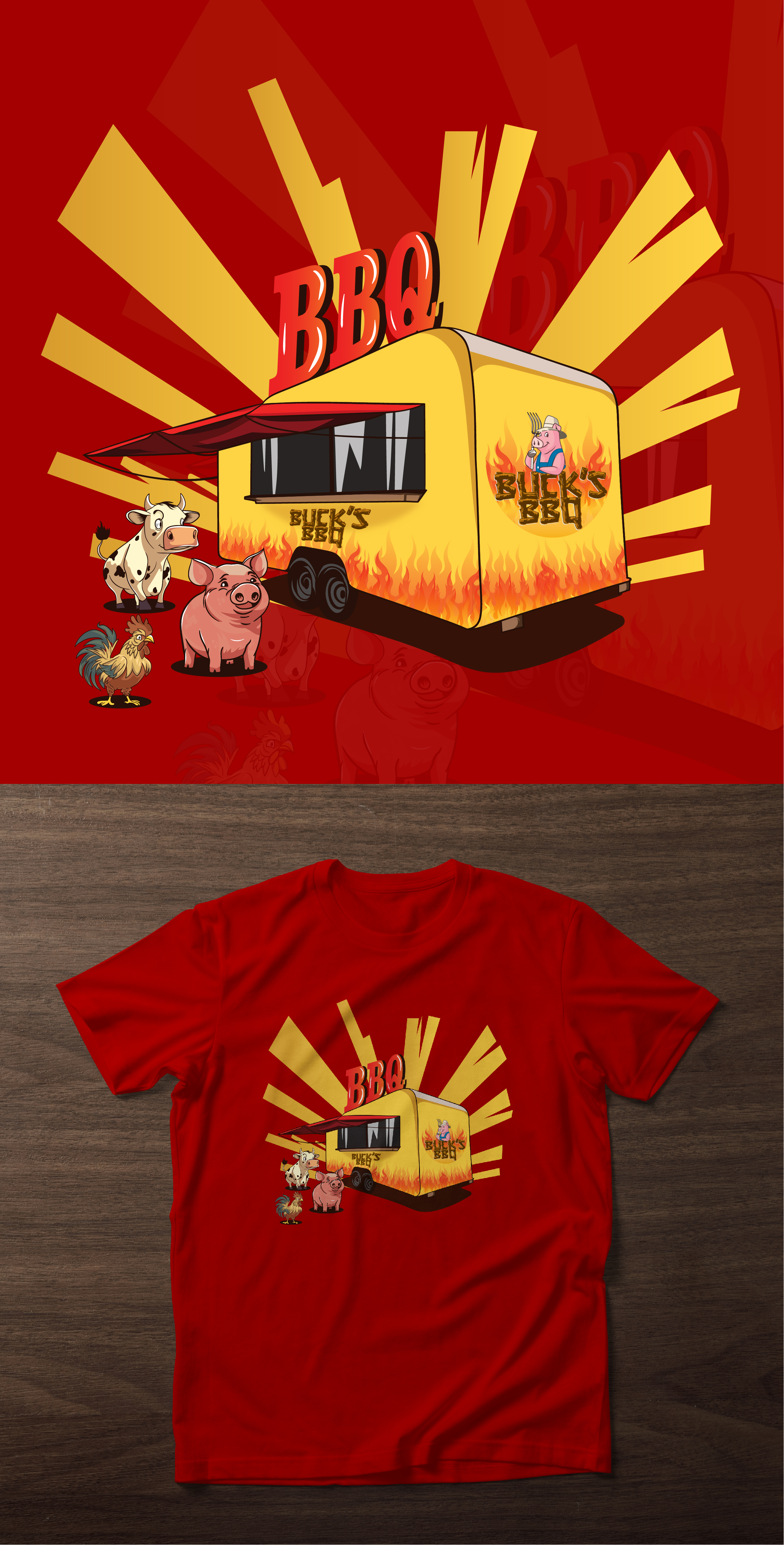 T-shirt Design by FARAJ ART for this project | Design #30452290