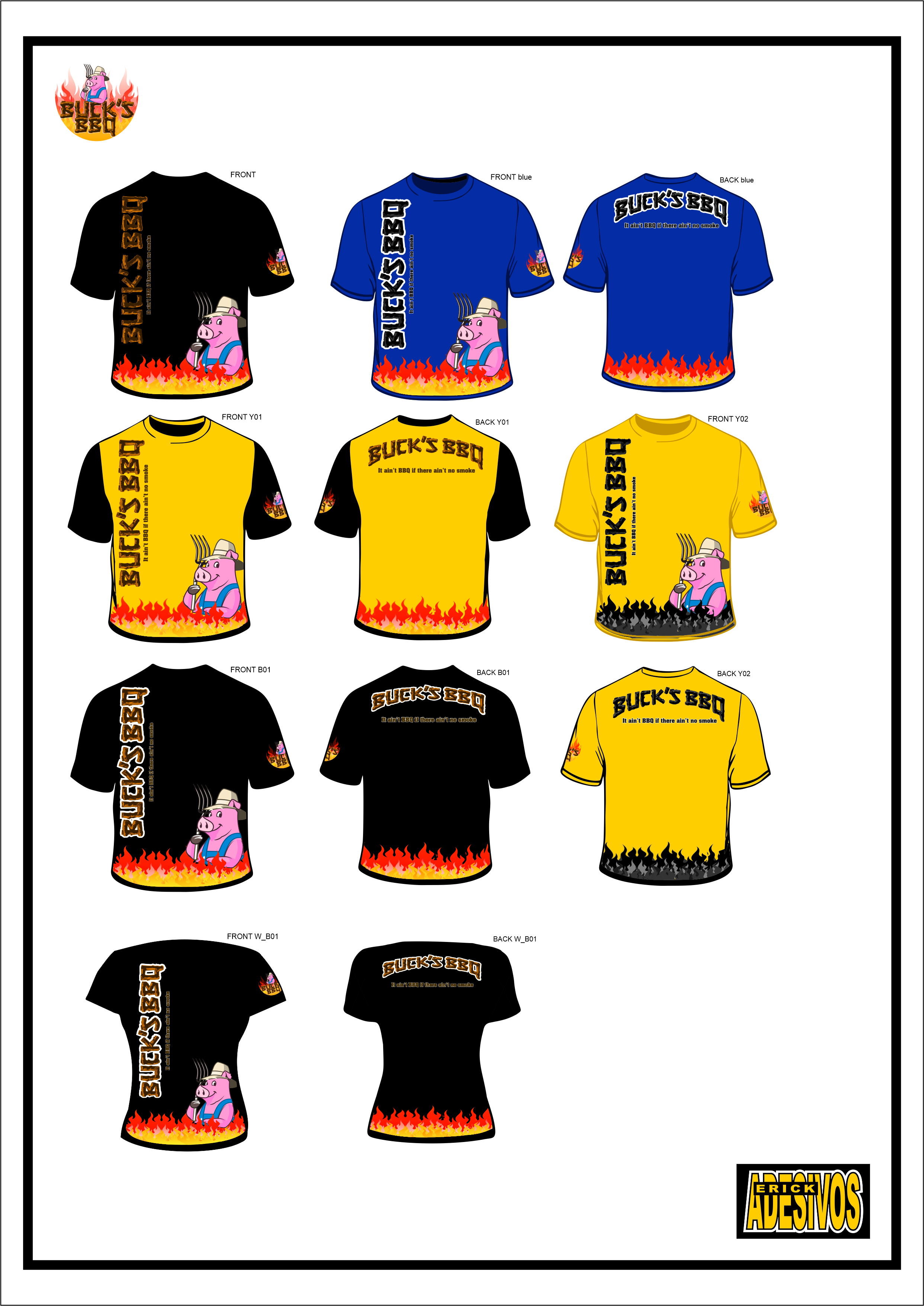 Diseño de Camiseta por ERICKADESIVOS para este proyecto | Diseño #30425140