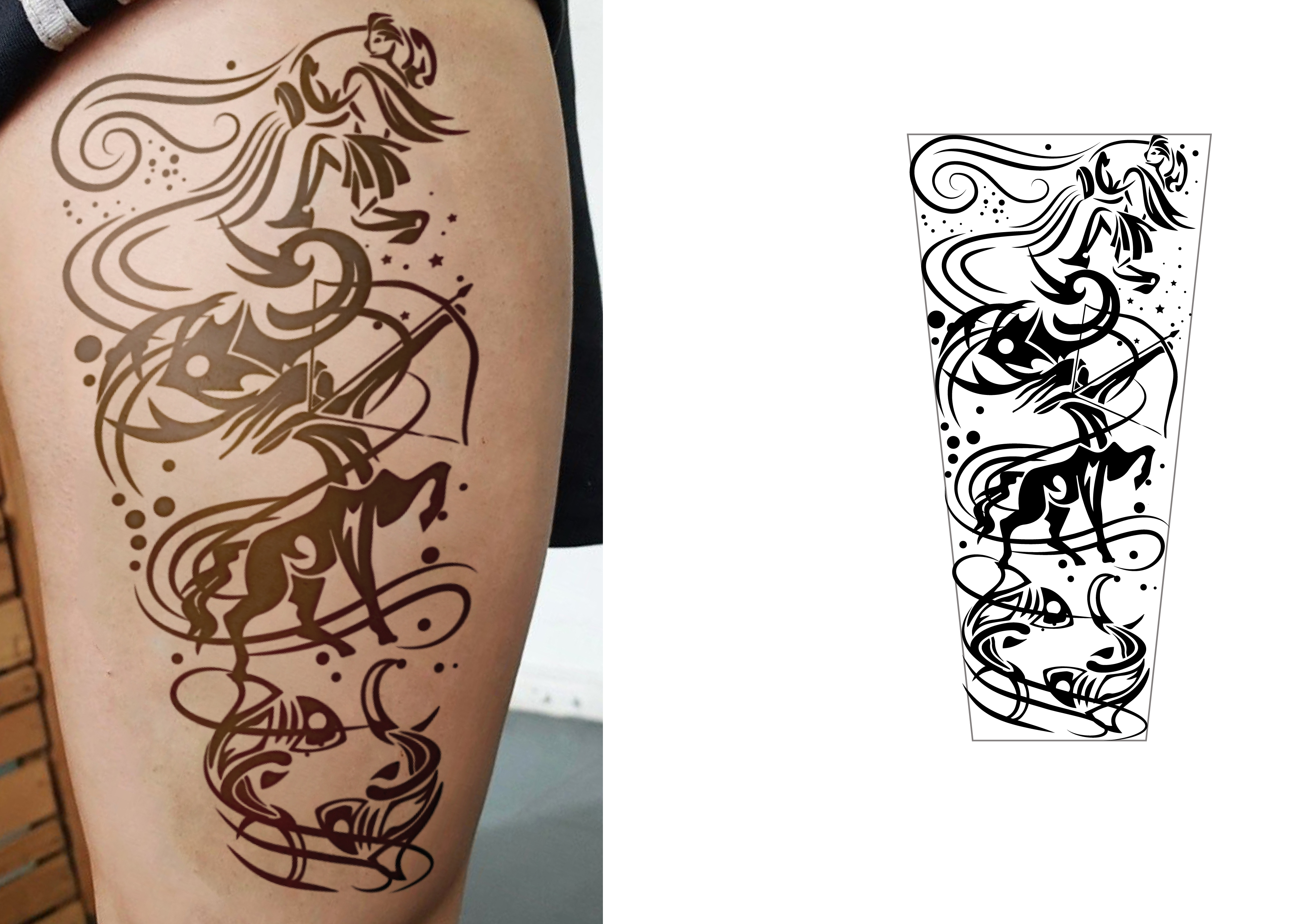 Tattoo Design by ~idiaz~ for this project | Design #30448801