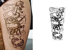 Diseño de Tatuaje por ~idiaz~ para este proyecto | Diseño: #30448801