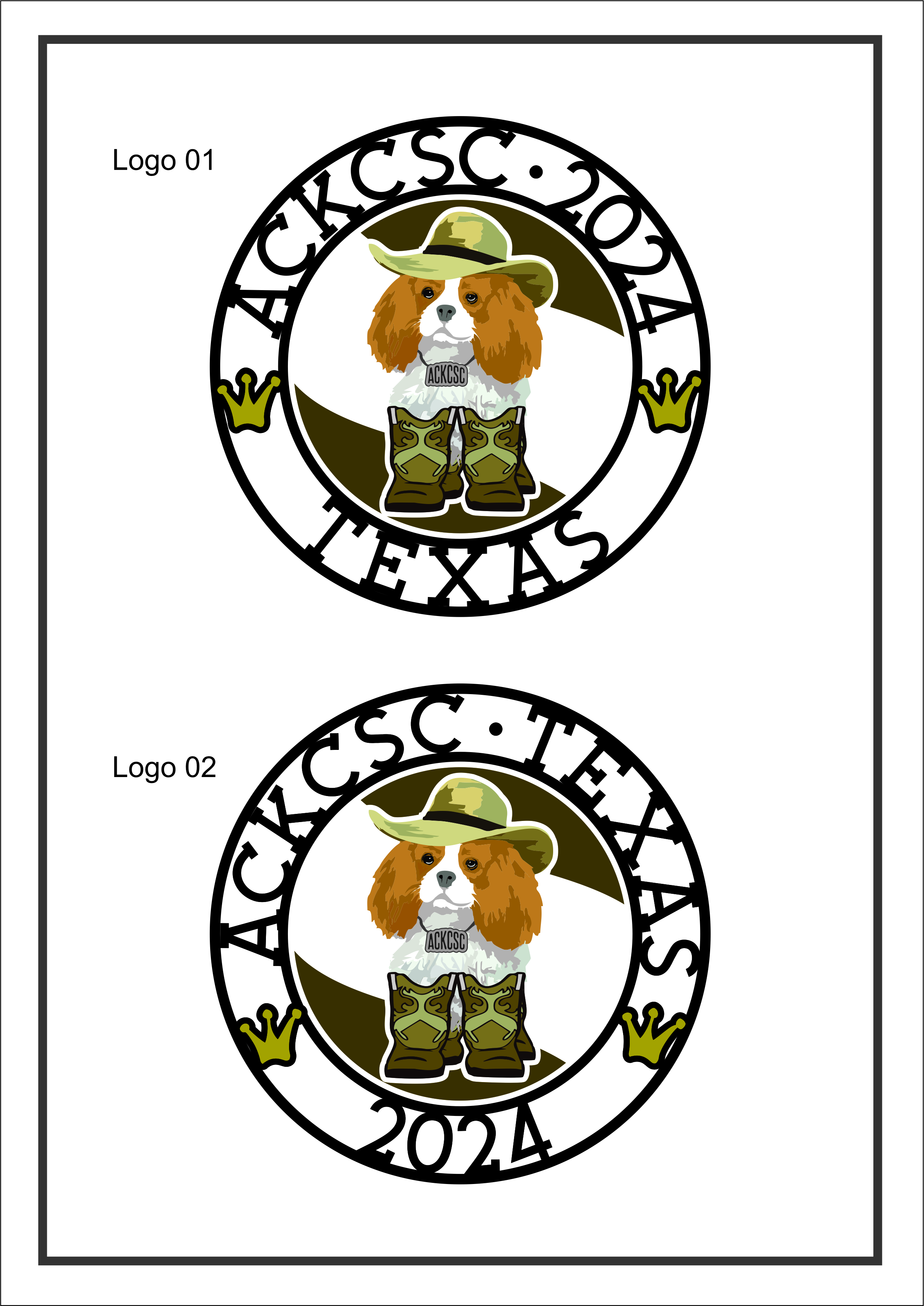 Logo Design by ERICKADESIVOS for American Cavalier King Charles Spaniel Club | Design #30440201