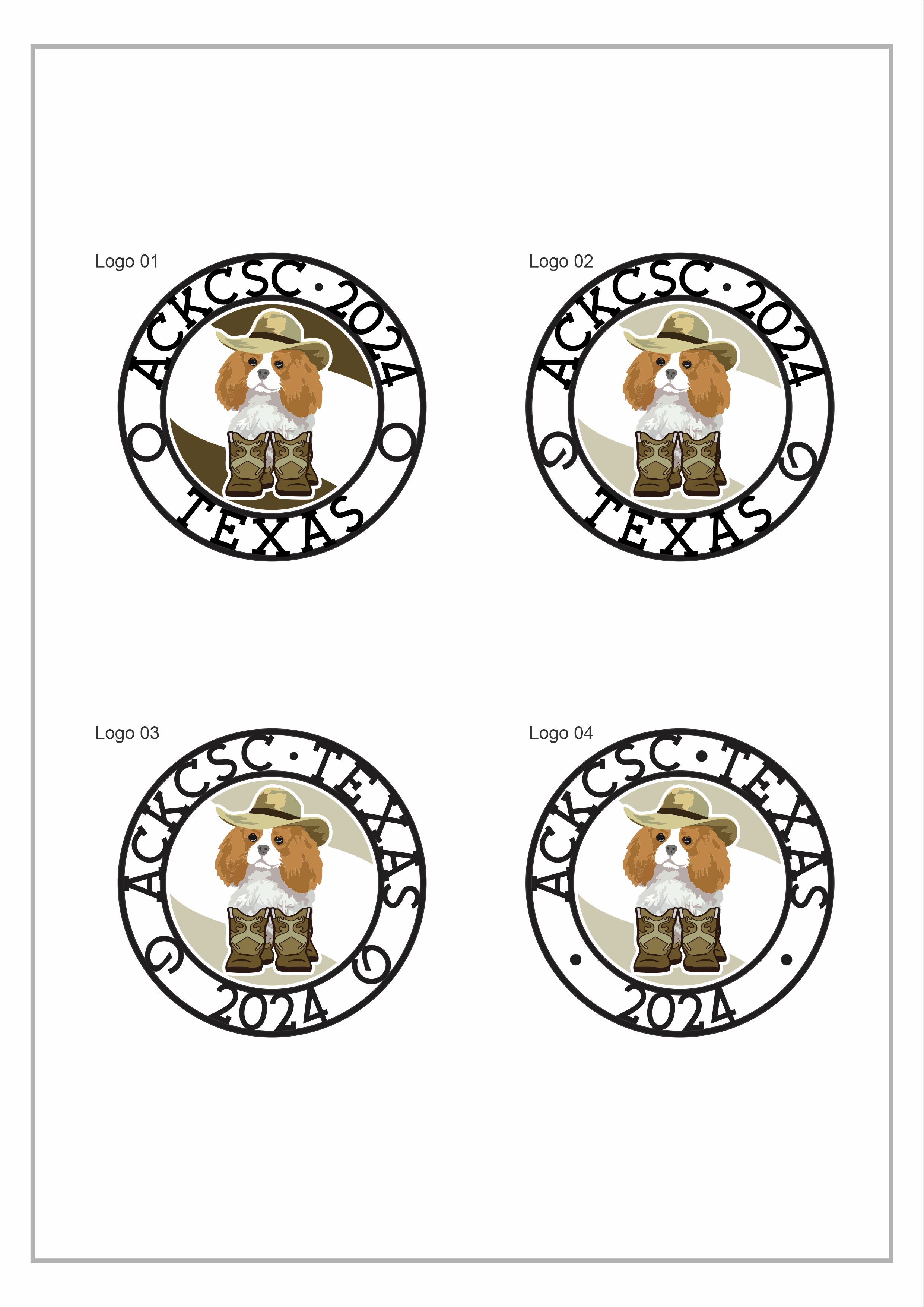 Logo Design by ERICKADESIVOS for American Cavalier King Charles Spaniel Club | Design #30501919