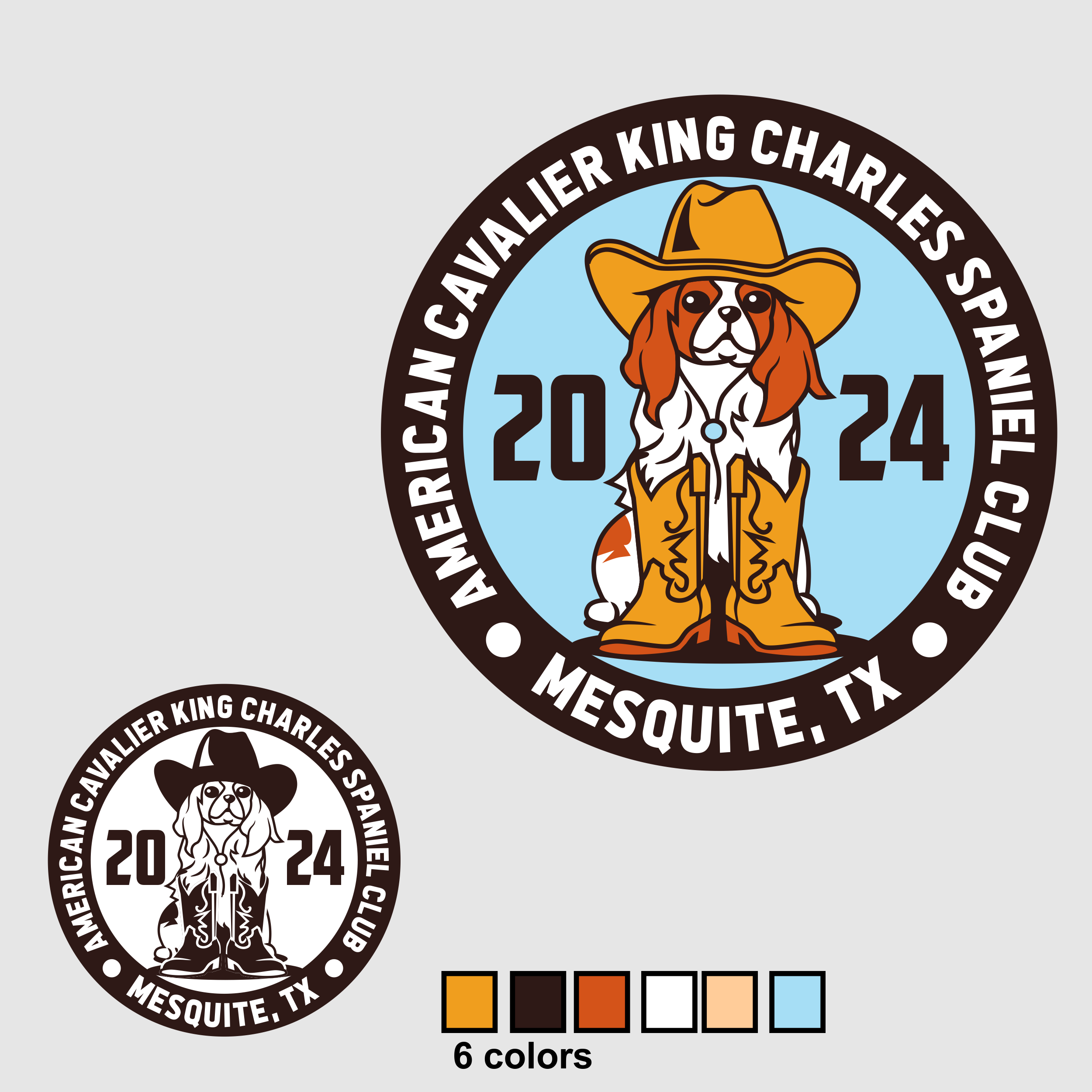 Logo Design by Devondad for American Cavalier King Charles Spaniel Club | Design #30454251