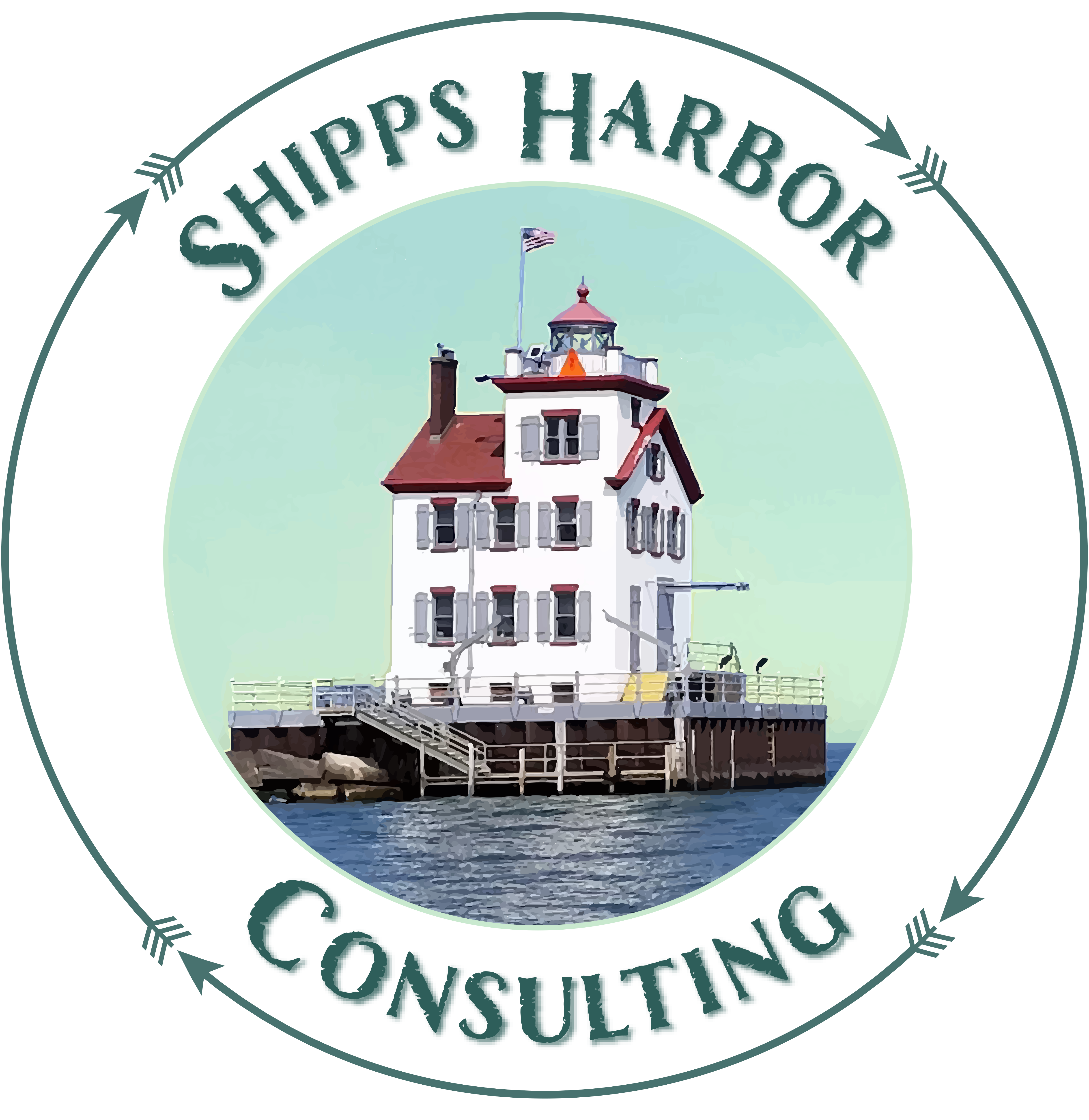 Logo Design by Angela Davis for Shipps Harbor Consulting | Design: #30449497