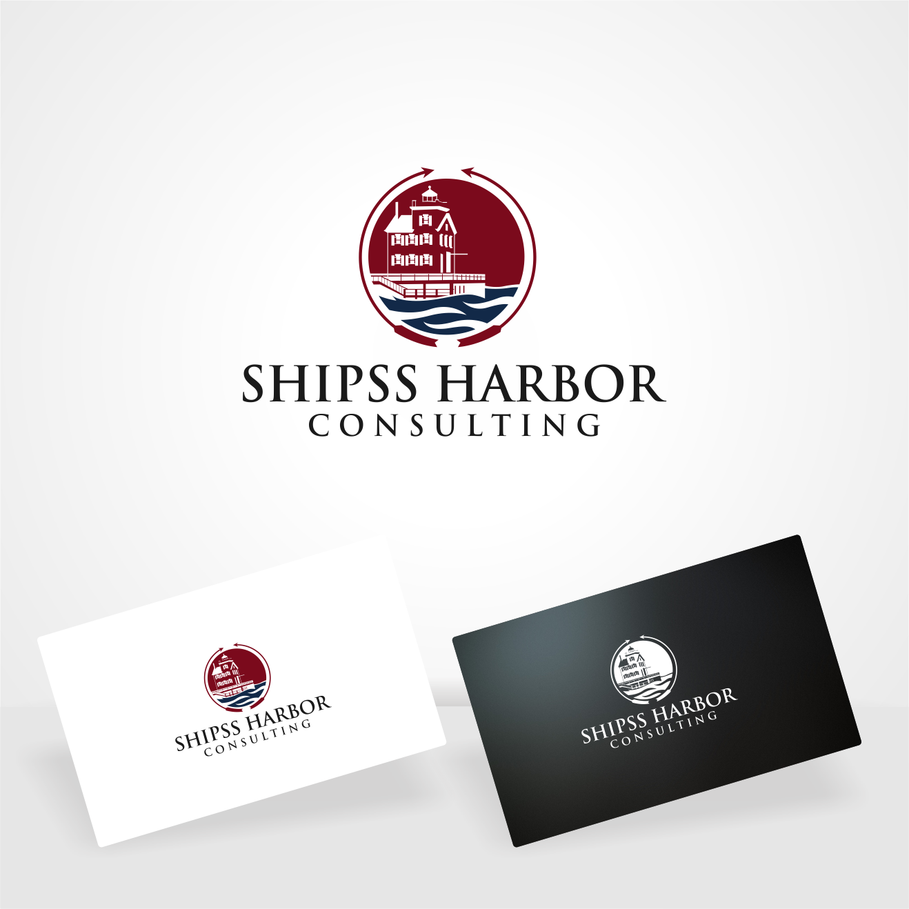 Logo Design by Arham Hidayat for Shipps Harbor Consulting | Design #30452308