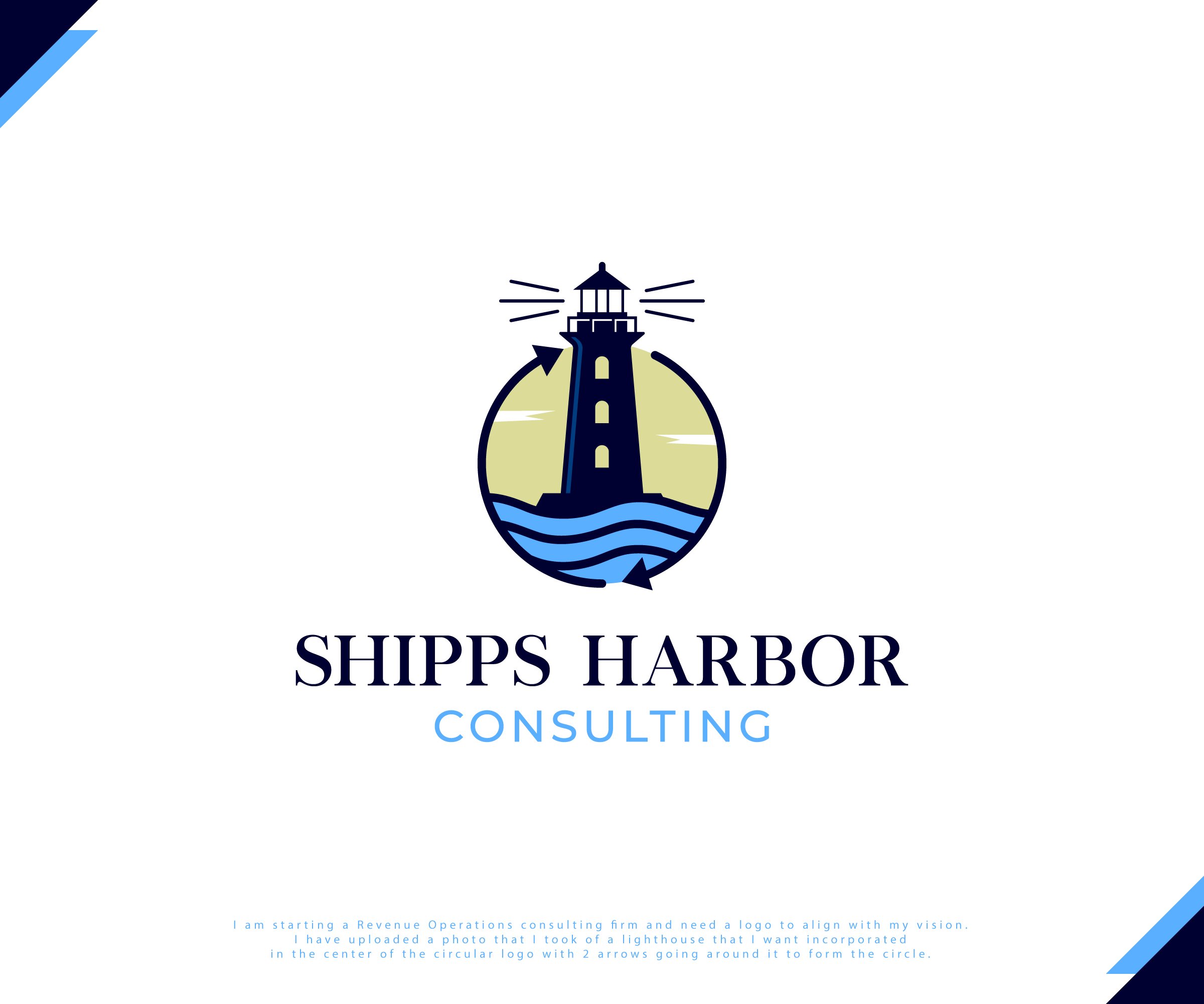 Logo Design by ecorokerz for Shipps Harbor Consulting | Design #30433371