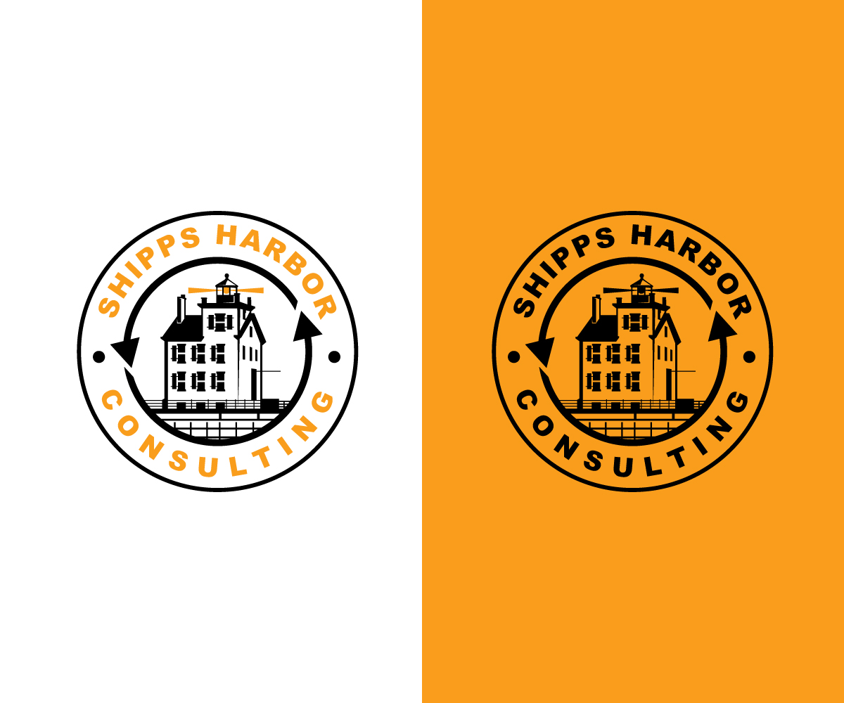 Logo Design by step forward 2 for Shipps Harbor Consulting | Design #30433509