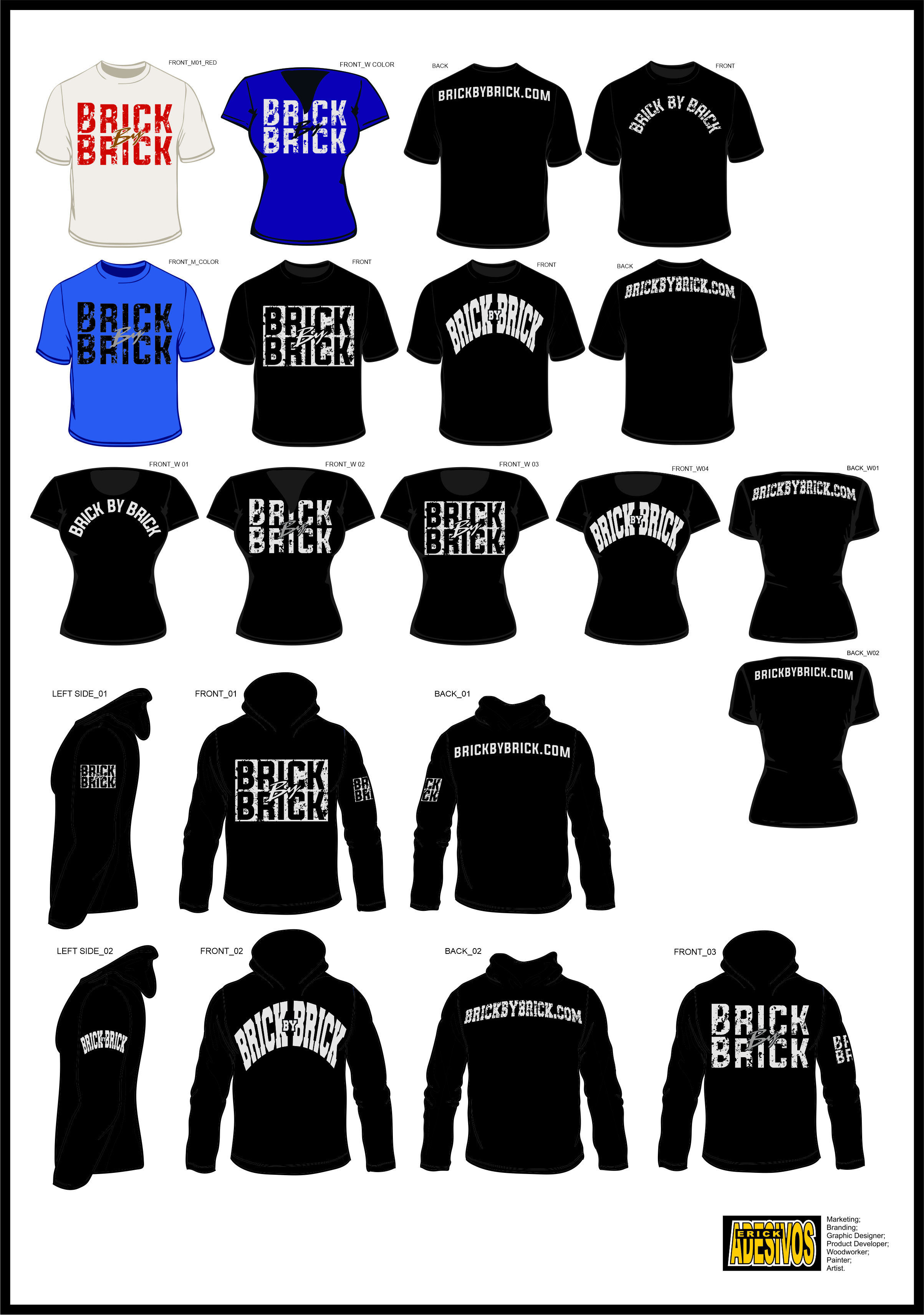 Diseño de Camiseta por ERICKADESIVOS para este proyecto | Diseño #30432304