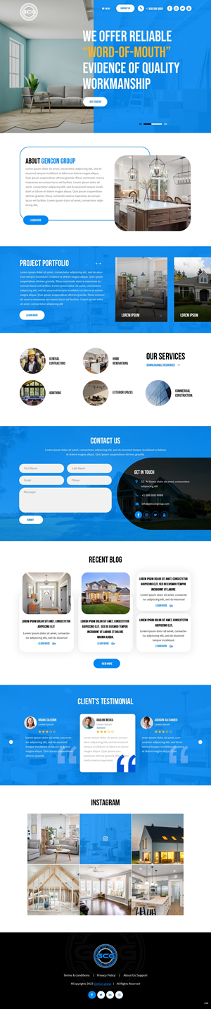Web Design par pb pour ce projet | Design : #30435479