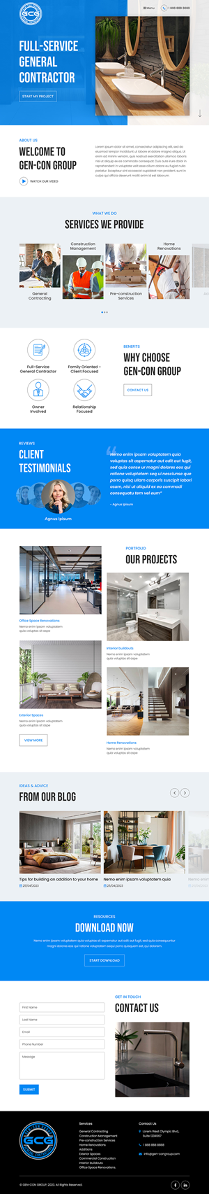 Web Design by Starlyn DS for this project | Design: #30444628