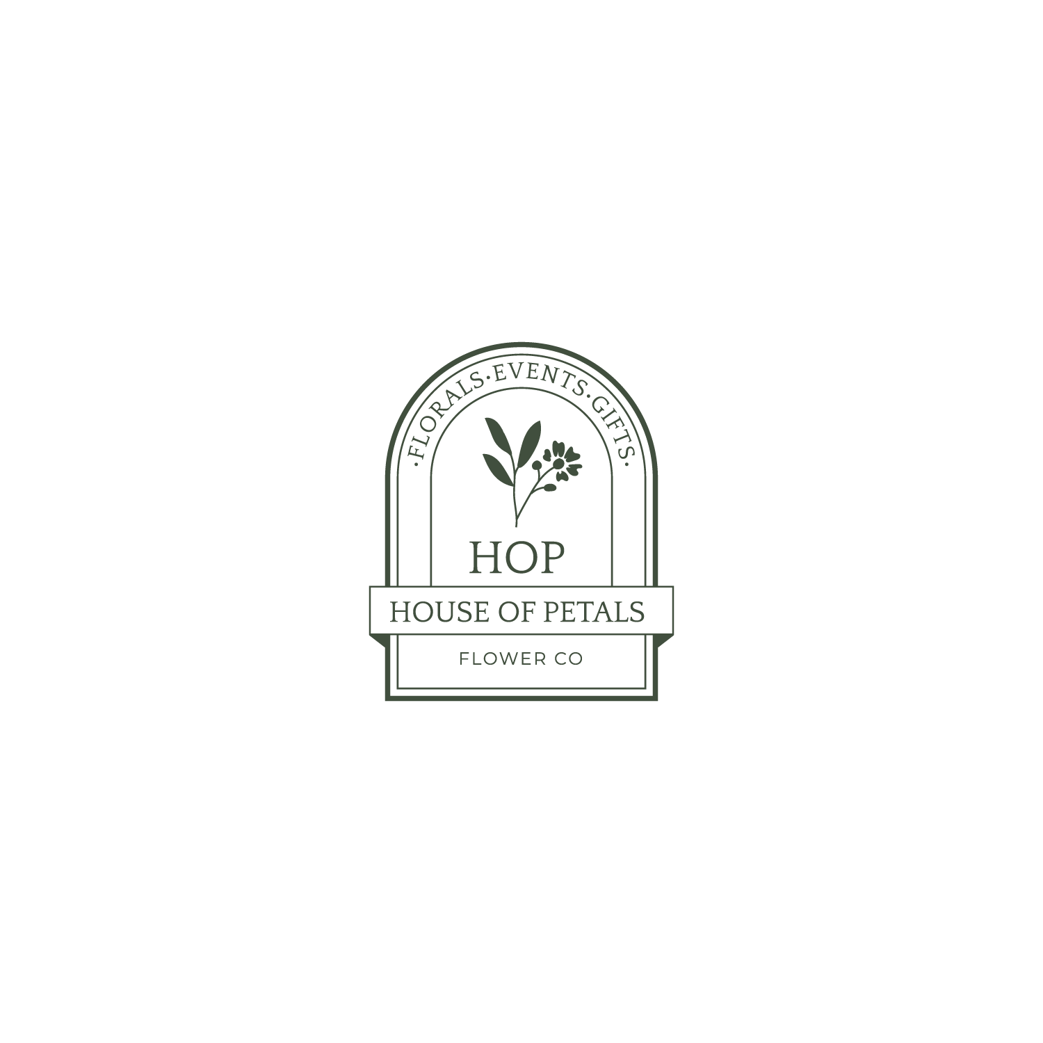 Logo Design by vanroz for Petals on Pedals Flower Co | Design #30433217