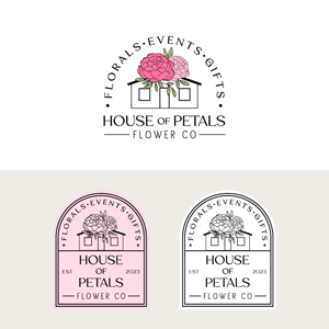 Logo Design by Daisy Graphics for Petals on Pedals Flower Co | Design: #30454924