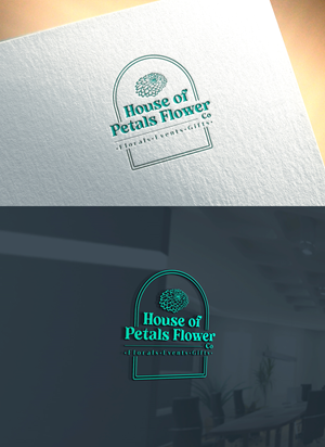 Logo Design by RaKu 2 for Petals on Pedals Flower Co | Design: #30467659