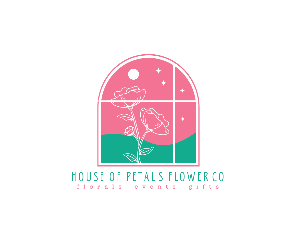 Logo Design by Ai for Petals on Pedals Flower Co | Design #30448955