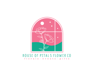 Logo Design by Ai for Petals on Pedals Flower Co | Design: #30448955
