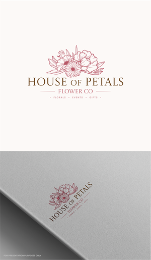 Logo Design by *mary for Petals on Pedals Flower Co | Design: #30436266