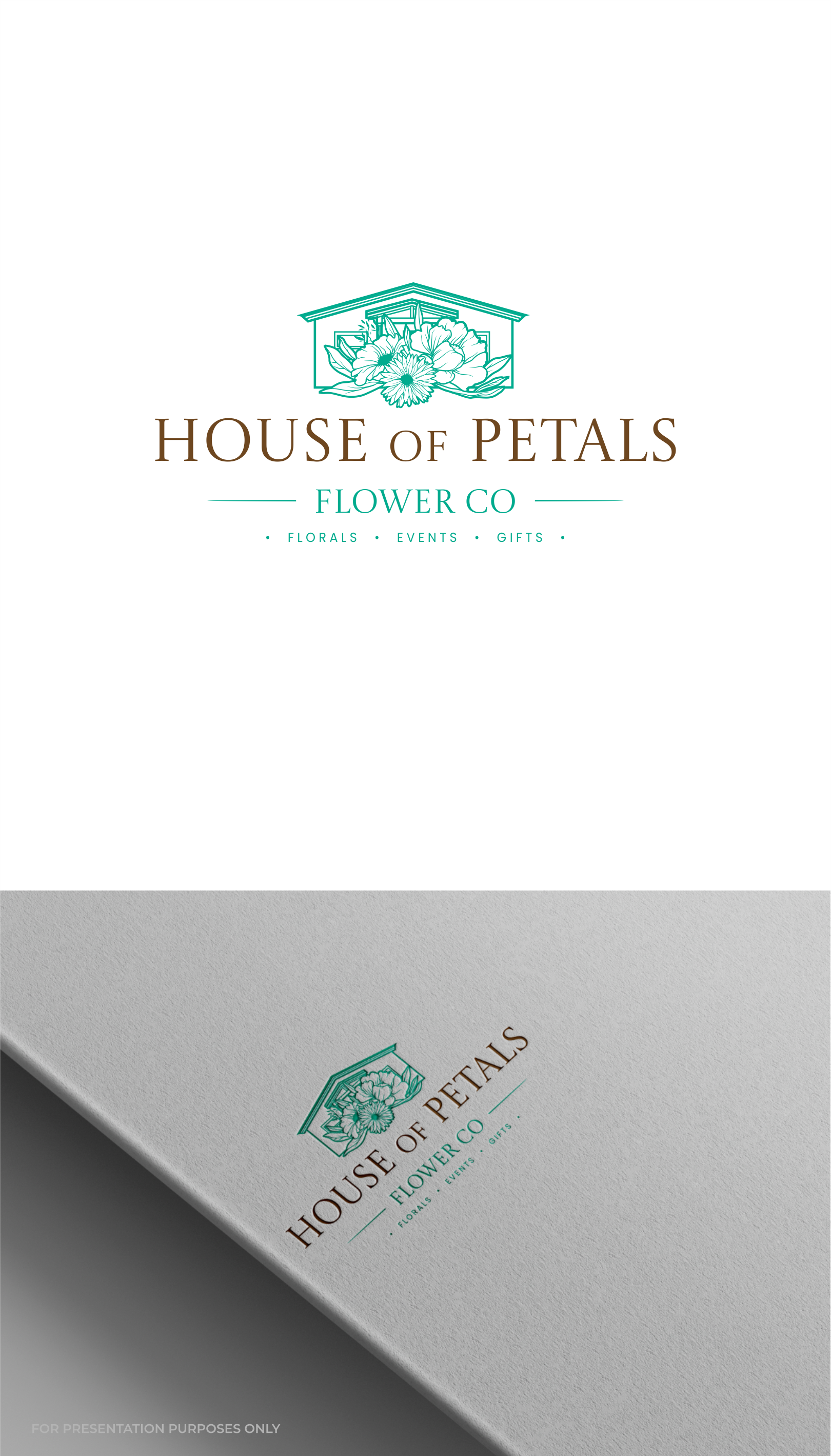 Logo Design by *mary for Petals on Pedals Flower Co | Design #30441552