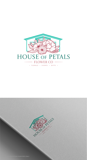 Logo Design by *mary for Petals on Pedals Flower Co | Design: #30441667
