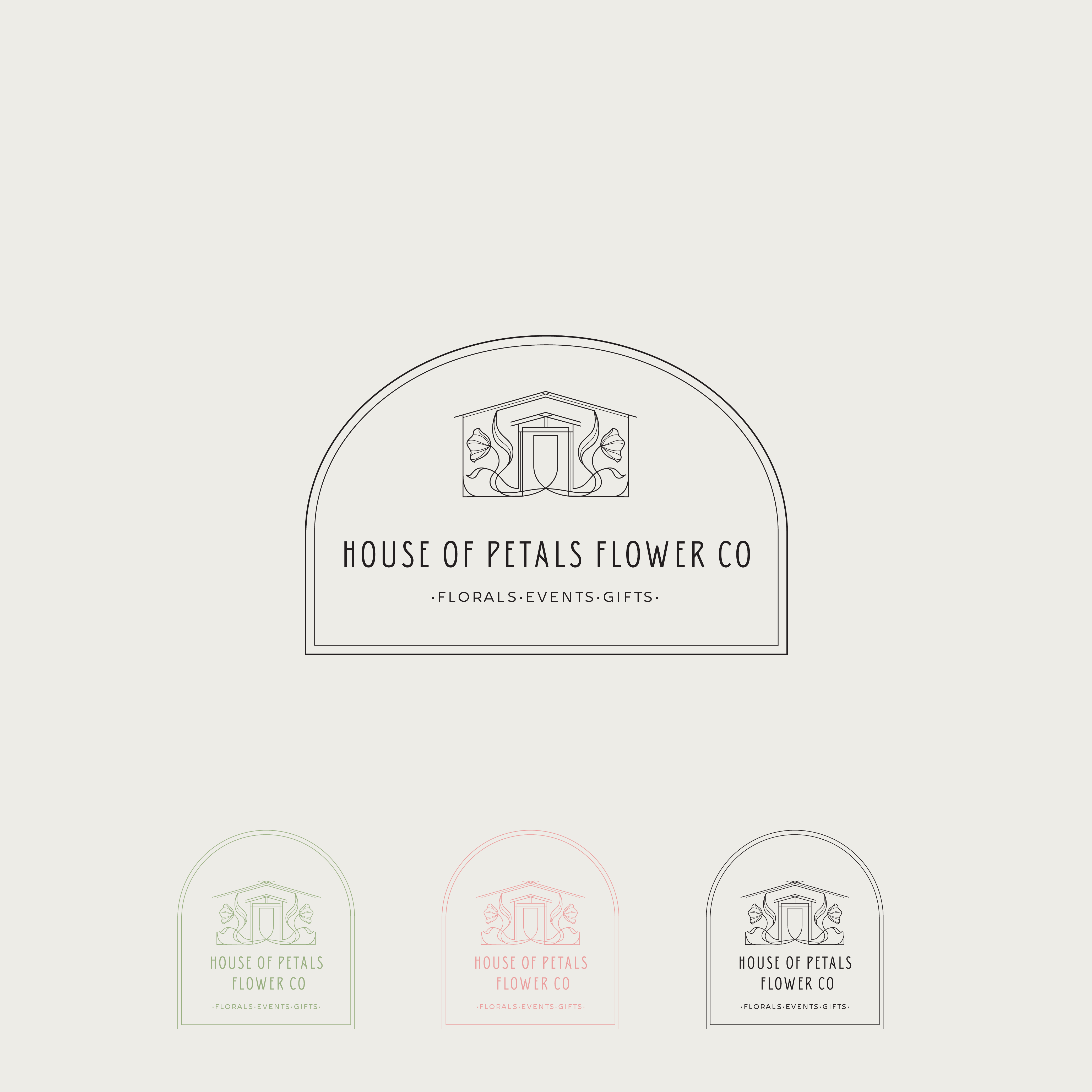 Logo Design by karika for Petals on Pedals Flower Co | Design #30466760