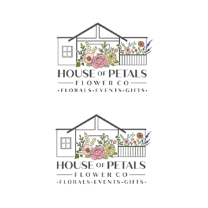 Logo Design by Amethystica for Petals on Pedals Flower Co | Design: #30522805