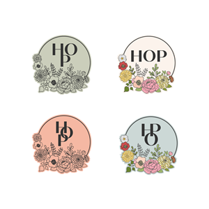 Logo Design by Amethystica for Petals on Pedals Flower Co | Design: #30522807