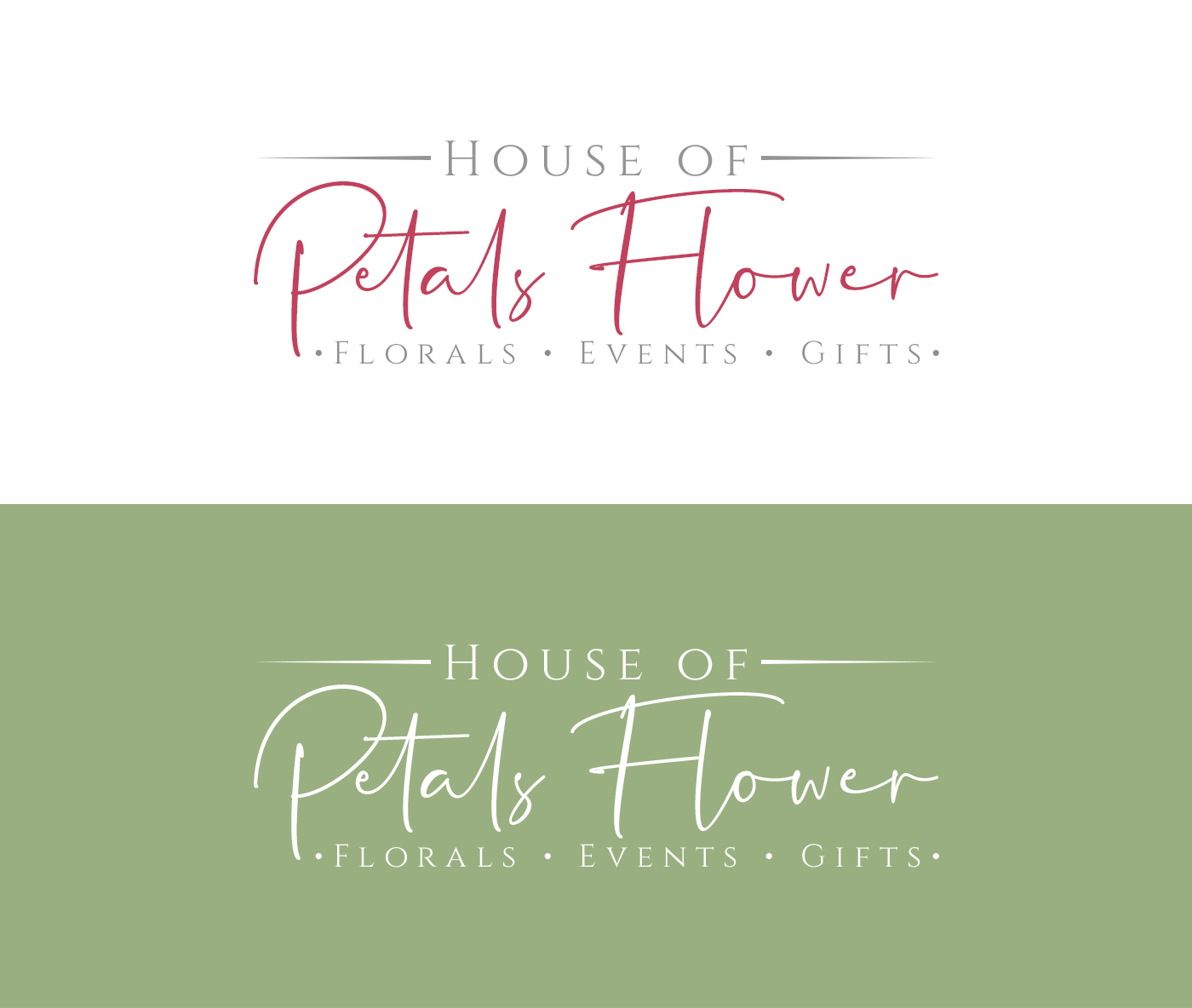 Logo Design by Soonia for Petals on Pedals Flower Co | Design #30432238