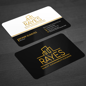 Diseño de Tarjeta de Presentación por WellDesign para Rayes Pty Ltd | Diseño: #30432230