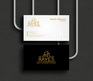 Business Card Design by artbitin for Rayes Pty Ltd | Design #30432633