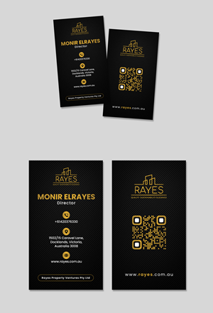 Business Card Design by debdesign for Rayes Pty Ltd | Design: #30432492