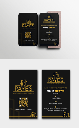 Business Card Design by debdesign for Rayes Pty Ltd | Design: #30433070