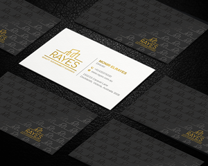 Business Card Design by LAXMI DESIGNHUB for Rayes Pty Ltd | Design: #30432204
