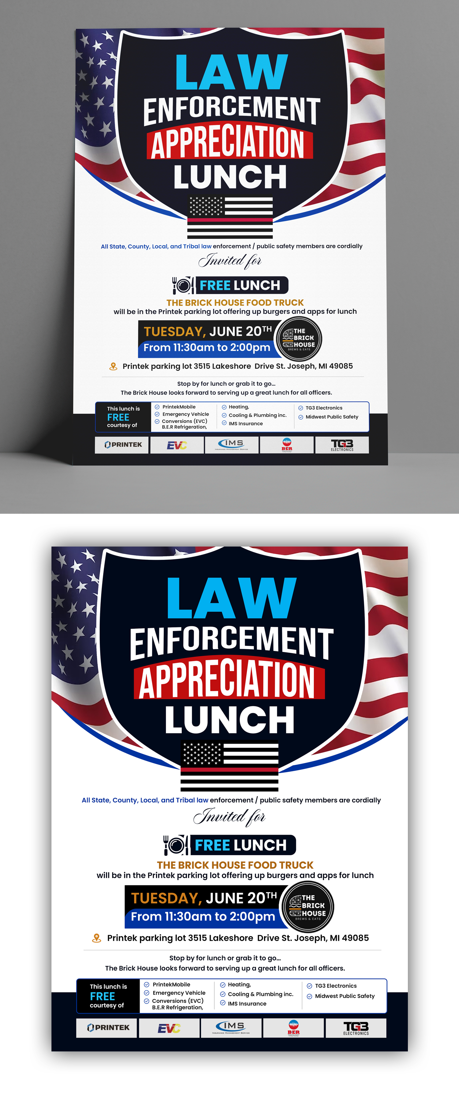 Invitation Design by debdesign for Printek, LLC | Design #30435104