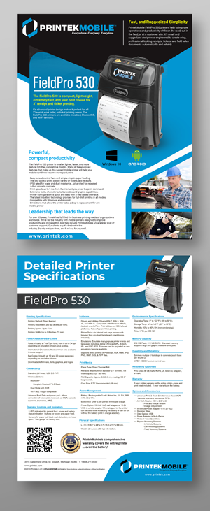 Brochure Design by Md. Humayun for Printek, LLC | Design: #30482935