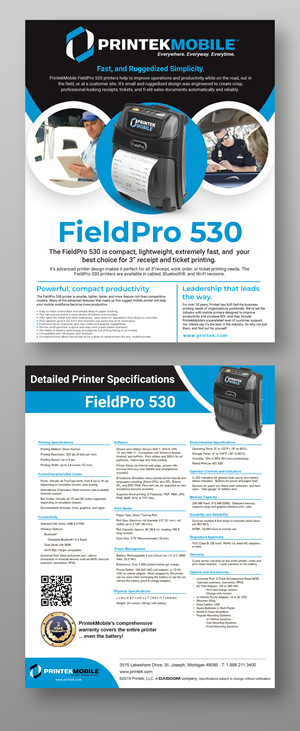 Brochure Design by Md. Humayun for Printek, LLC | Design: #30482938