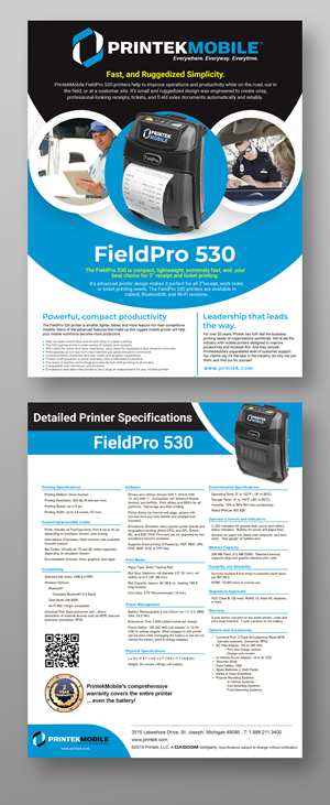 Brochure Design by Md. Humayun for Printek, LLC | Design: #30482949